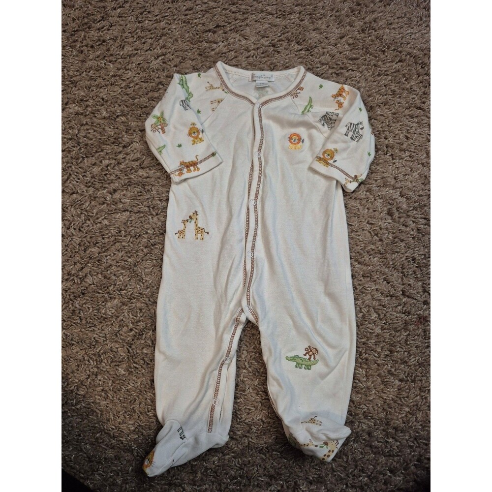 Kissy kissy sleeper size 3-6 months pima cotton
